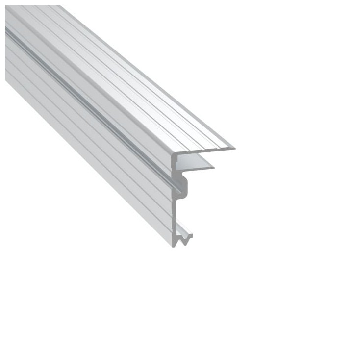 6.8mm Lid / Base Maker Hybrid Extrusion with 43mm x 30mm Legs and Built-in Keeper - 4m Long