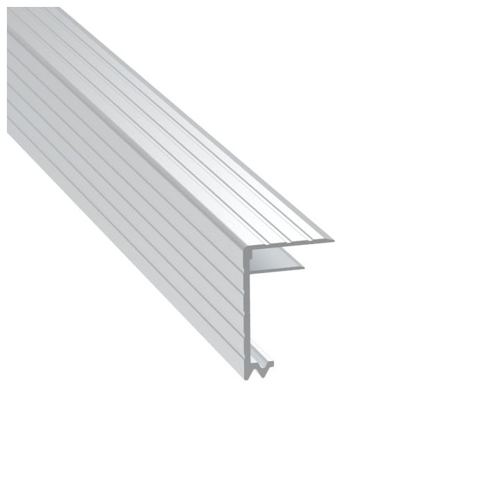 6.8mm Lid / Base Maker Hybrid Extrusion with 43mm x 30mm Legs - 4m Long