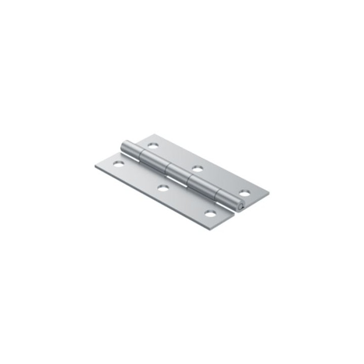 70mm X 37.4mm 6 Hole Zinc Hinge