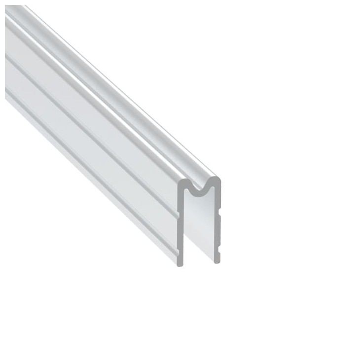 7mm Anodised Groove Extrusion Mates with EG-0310E/1-2M Tongue Extrusion - 2m Long