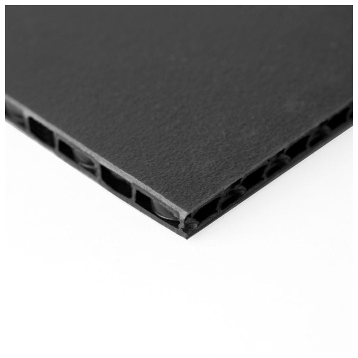 7mm Black FLight Panels Lightweight Polypropylene Board