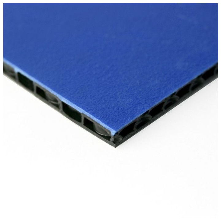 7mm Blue FLight Panels Lightweight Polypropylene Board