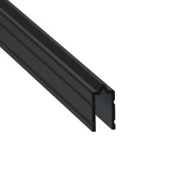 7mm Black Tongue Extrusion Mates with EG-0310S/2-4M Groove Extrusion - 4m Long