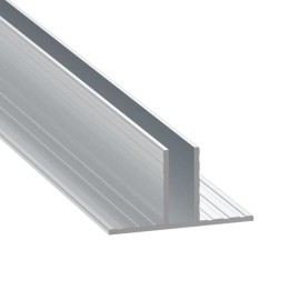 7mm Hat-Shaped Divider Extrusion - 2m Long