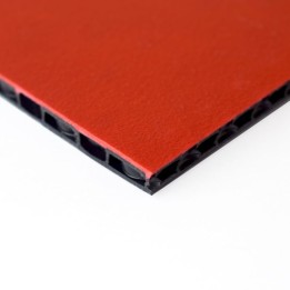 7mm Red FLight Panels Lightweight Polypropylene Board