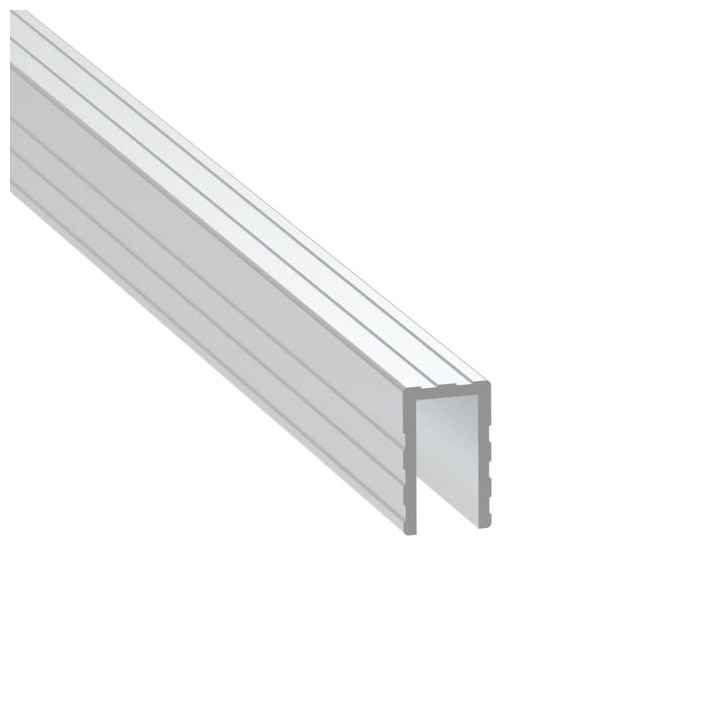 7mm U-Channel with 16.5mm Legs - 2m Long