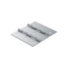83.5mm x 70mm Double Knuckle Zinc Hinge