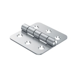 88.9mm x 88.9mm Heavy Duty Zinc Hinge
