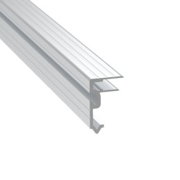 9.5mm Lid / Base Maker Tongue Extrusion with 43mm x 30mm Legs and Built-in Keeper - 4m Long