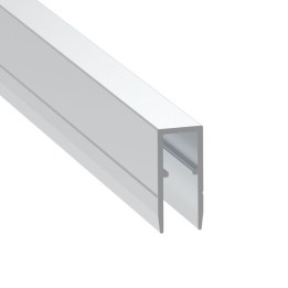 9.5mm U-Channel with 28mm Legs - 2m Long