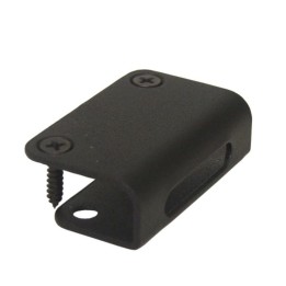 Black Castor Board Catch Plate for 15mm Panels