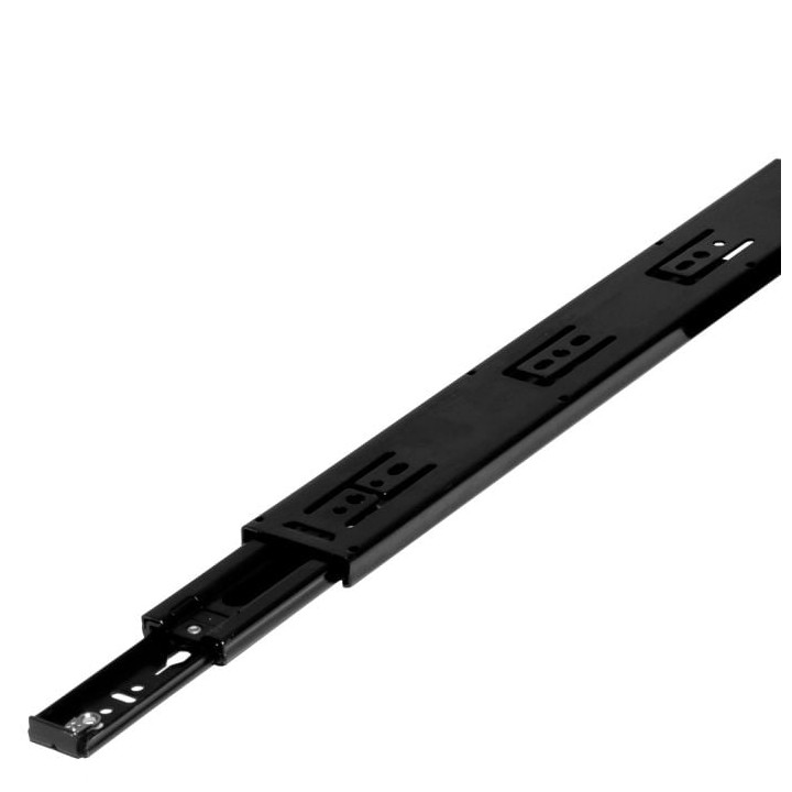 Black Drawer Slides - 450mm Long