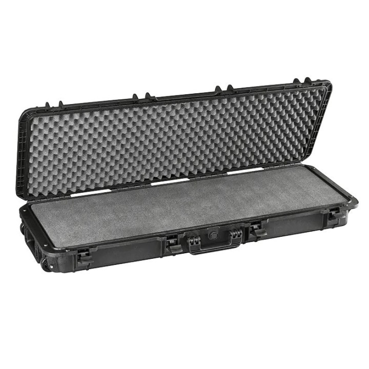 Black, High Density cubed foams, INT 1100x370xH140(45+95)mm, EXT 1177x450xH158mm, 56,98L