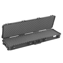 Black, convoluted foams, INT 1350x370xH15(45+105)mm, EXT 1420x440xH168mm, 9,14kg, 75L