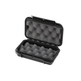 Black, convoluted foams, INT 157x115xH41(12+29)mm, EXT 175x115xH47mm, 0,17kg, 0,527L