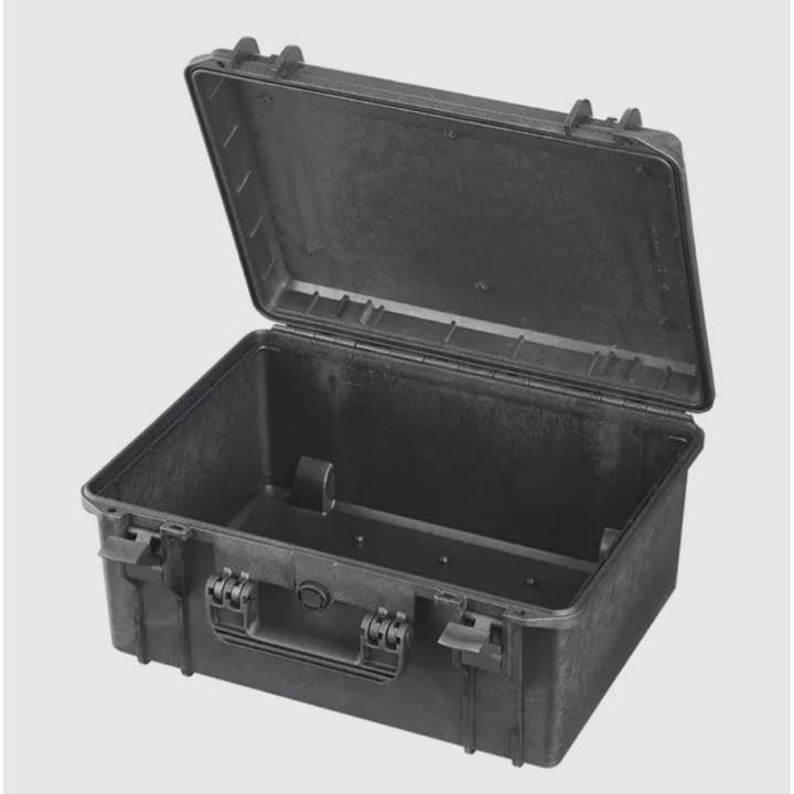 Black, empty, INT 465x335xH220(40+180)mm, EXT 502x415xH246mm, 3,4kg, 34,27L