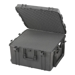 Black, cubed foams , INT 615x615xH360(60+300)mm, EXT 680x675xH393mm, 12,9kg, 135L