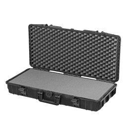 Black, cubed foams, INT 800x370xH140(45+95)mm, EXT 850x440xH158mm, 6,98kg, 41,44L