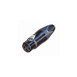 Black Female XLR 3 Pin Cable NC3FXX-BAG