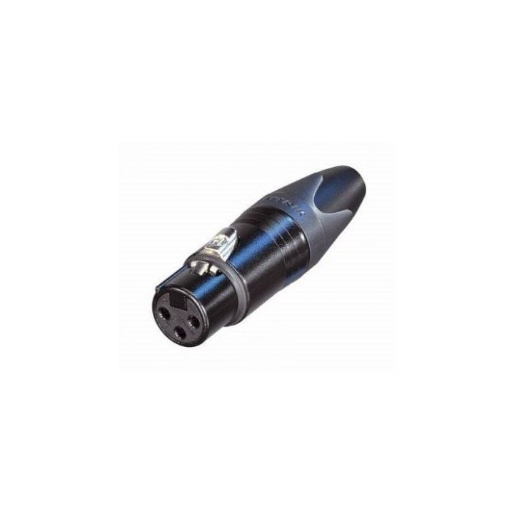 Black Female XLR 3 Pin Cable NC3FXX-BAG
