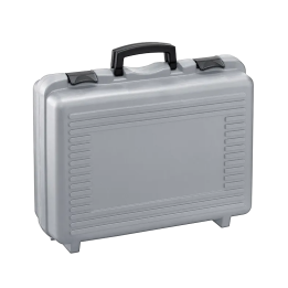 Black/ Gray metallic,  Polypropylene case mm. 482 x 375 x 184