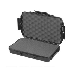 Black, High Density cubed foams, INT 316x195xH53(16+37)mm, EXT 350x230xH59mm, 3,26L