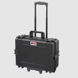 Black, High Density cubed foams, INT 500x350xH194(58+136)mm, EXT 555x445xH258mm, 33,95L