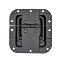 Black Hinge with Lid Stay in Shallow Dish with 30mm Offset