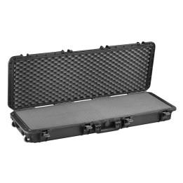 Black, multiple layers of high-density foam, INT 1100x370xH140(45+95)mm, EXT 1177x450xH158mm, 56,98L