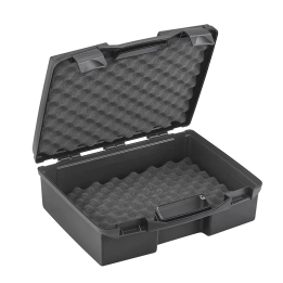 Black / Orange,  Polypropylene case mm. 414 x 339 x 140 with 2 egg foams