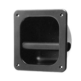 Black Plastic Cabinet Bar Handle