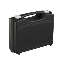 Black, Polypropylene case mm. 260 x 210 x 76