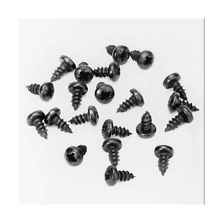 Black screws B6x6 for Front Modules to Extrusions