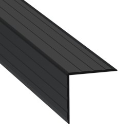 Black Single Angle Extrusion with 30mm Legs - 4m Long