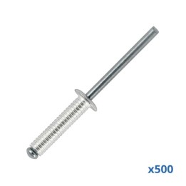 Penn Elcom Rivet 5x20, Grooved, 500 pcs.