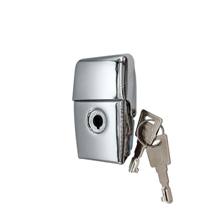 Chrome Draw Latch with Key Lock