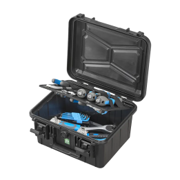 Gray, Tool case (1X tool panel), INT 290 x 220 x 160(22 + 138)mm, EXT 335 x 295 x 177 mm, 1.52 Kg, 10.5L.