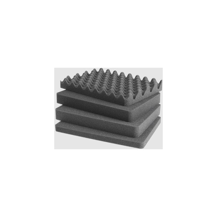 Grey, Cubed foam 50 mm for case MAX465H220