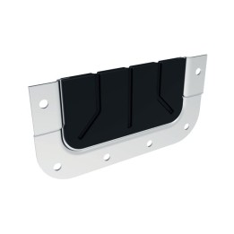 Half Rubber Cable Feed-through Dish with Offset