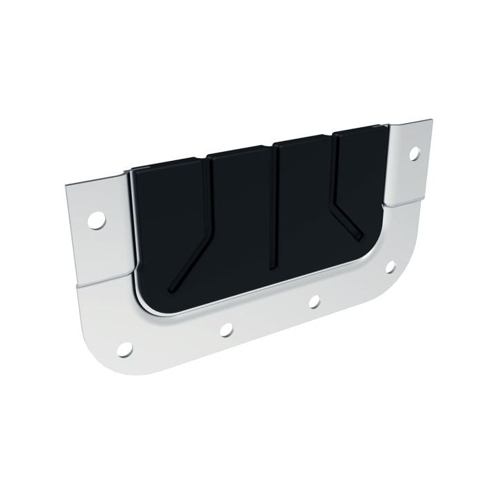 Half Rubber Cable Feed-through Dish with Offset