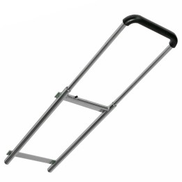Heavy Duty Steel Pullout Surface Mount Handle with Moulded Grip