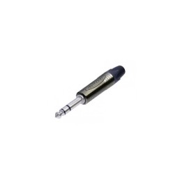 Jack Plug Stereo Black Body Ultra Slim NP3X-BAG