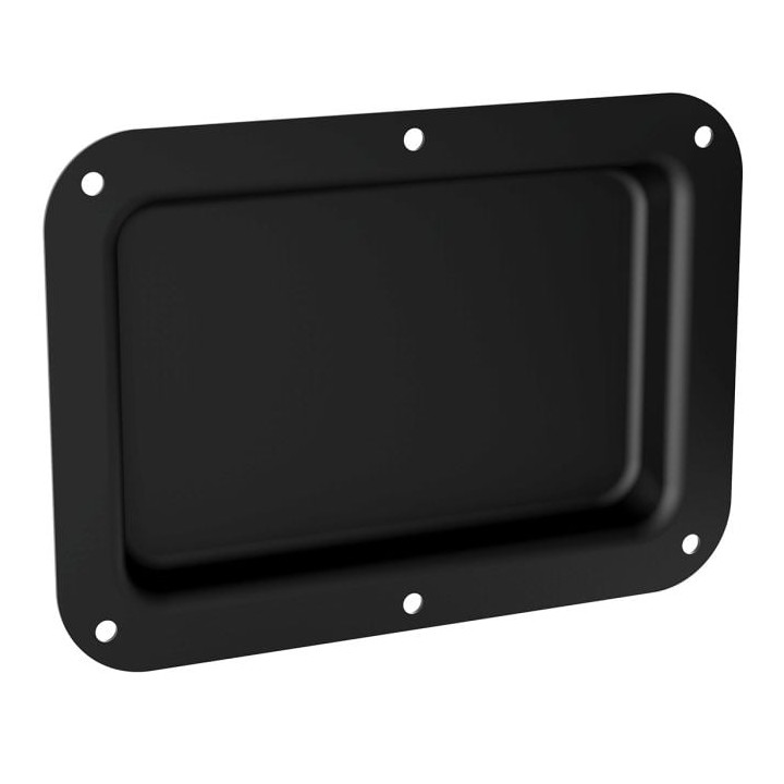 Large Black Dish