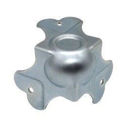 Large Female Stackable Heavy Duty Zinc Ball Corner with 30mm Offset and 2mm Radius