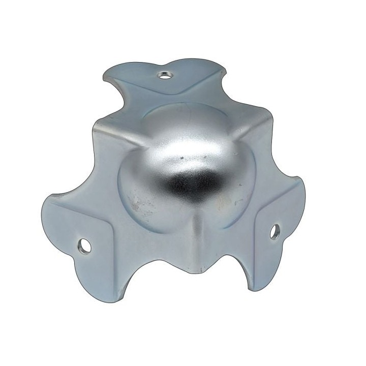 Large Heavy Duty Zinc Ball Corner with 30mm Offset and 2mm Radius