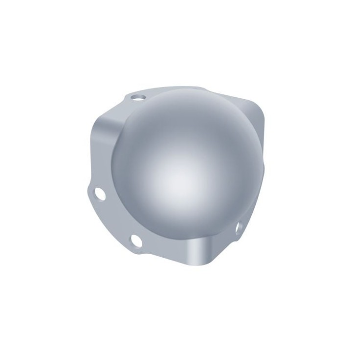 Large PennBrite Ball Corner Without Legs with 5mm Radius