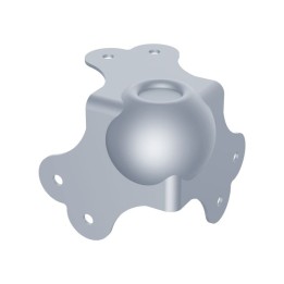 Large PennBrite Female Stackable Ball Corner with 2.5mm Radius