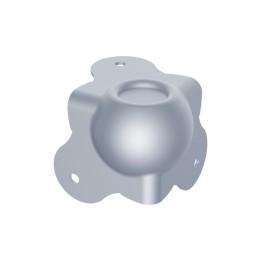 Large PennBrite Female Stackable Ball Corner with 5mm Radius