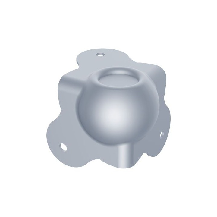 Large PennBrite Female Stackable Ball Corner with 5mm Radius