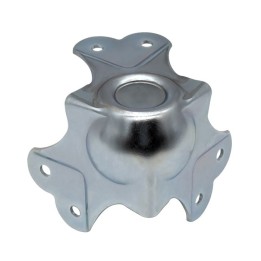 Large PennBrite Female Stackable Heavy Duty Ball Corner with 30mm Offset and 2.5mm Radius